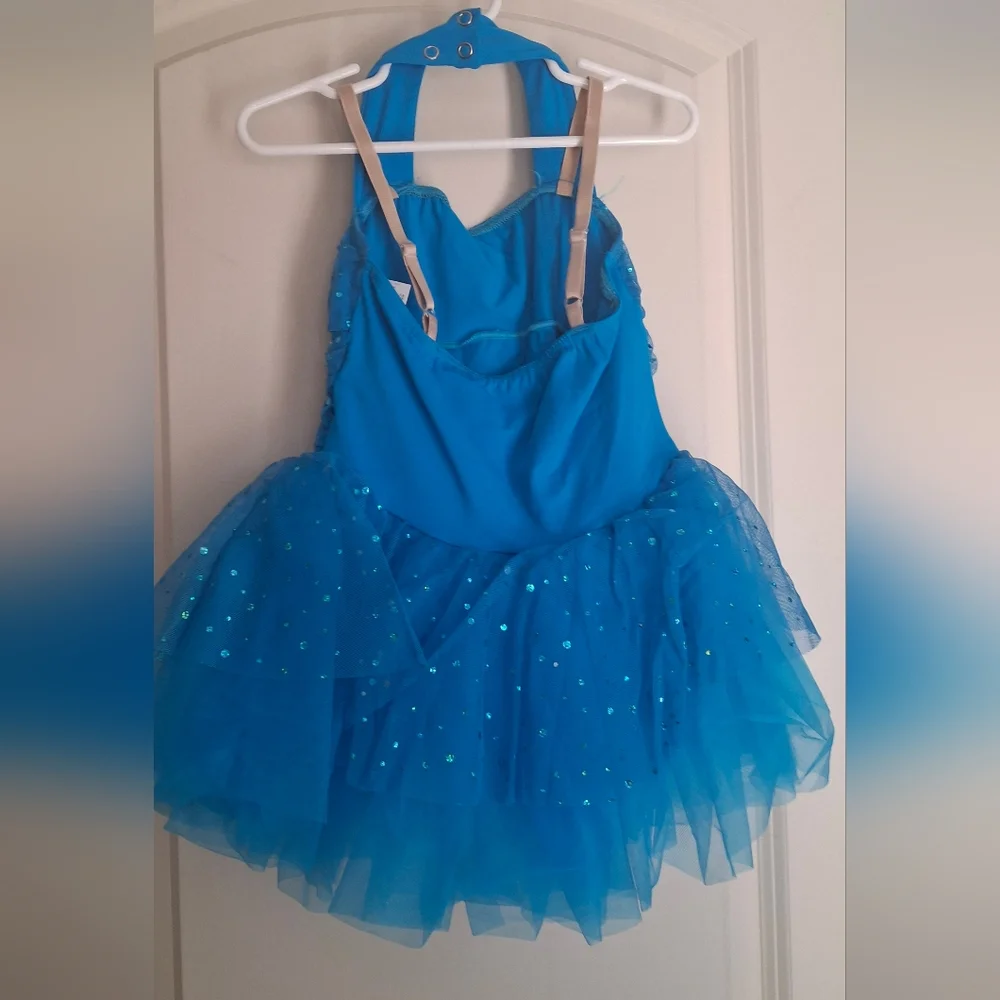 Weissman Glittery Blue‎ Formal Dress for Kids Sc Show Costume